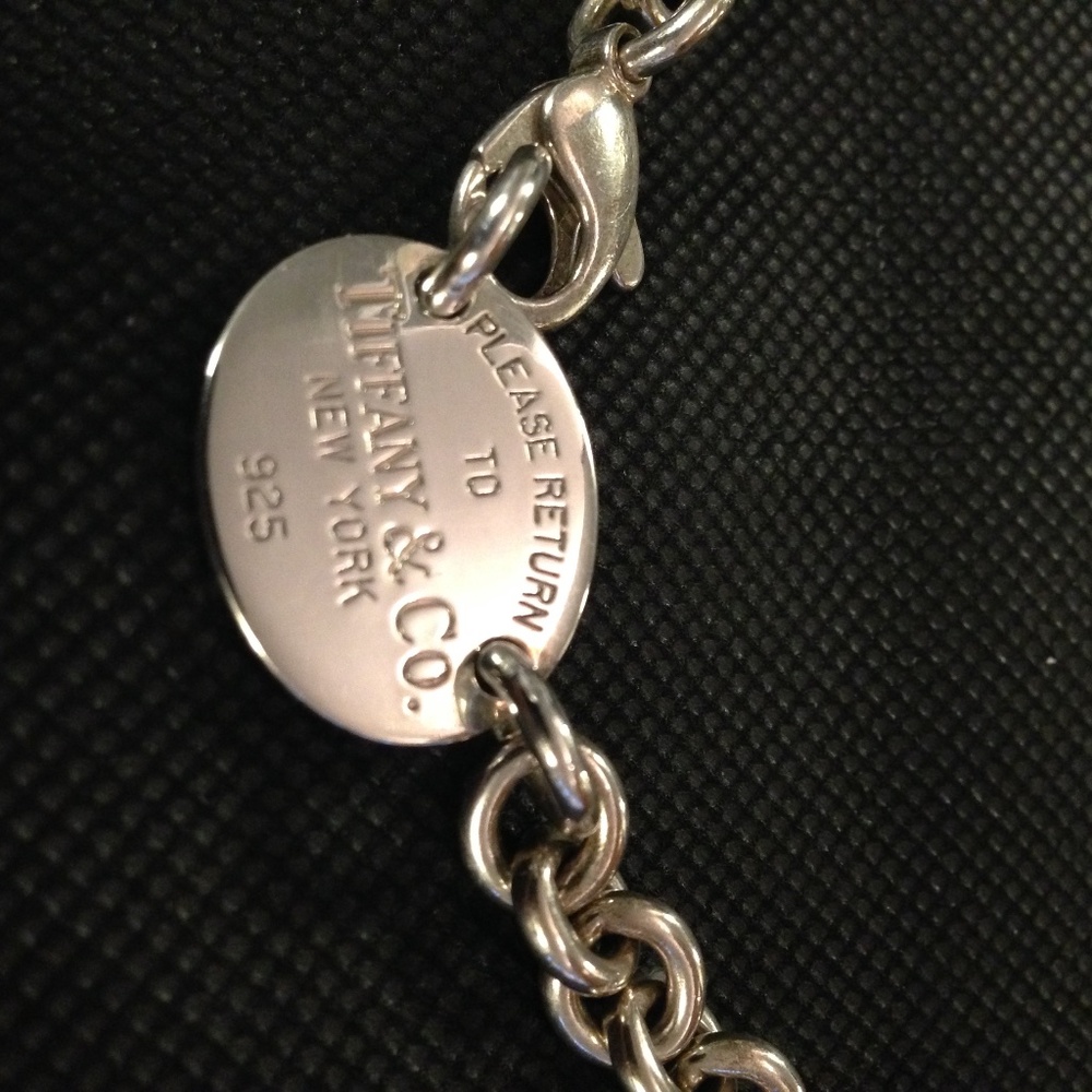 Tiffany & Co sterling silver choker necklace